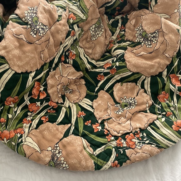 Gorgeous 70s vintage California King size floral comforter - Picture 6 of 10